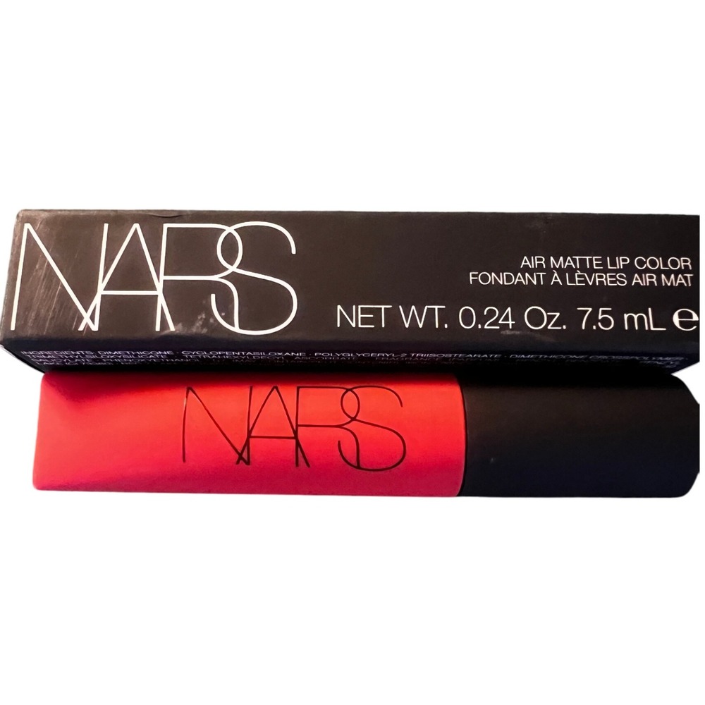 NARS Air‎ Matte Lip Color Feisty Red Lipstick New Makeup 0.24 oz